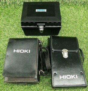 中古 ジャンク HIOKI 日置電機 接地抵抗計 3150 ＋ 絶縁抵抗計 デジタルメグオームハイテスタ 3119 ＋ クランプオンハイテスタ 3127