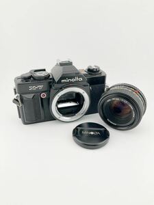 KONICA MINOLTA minolta X-7 ブラック フィルムカメラ MD 50mm 1:1.7 カメラボディ レンズセット(k5678-n140)