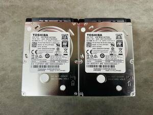 送料無料 ☆東芝 TOSHIBA☆ MQ01ACF050/SATA 2.5インチ 7mm/HDD 500GB/おまとめ10個セット 動作品