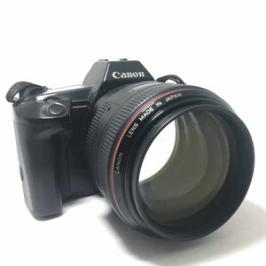 ☆カメラレンズ　Canon Lens EF 85mm 1:1.2　☆カメラ本体　Canon EOS RT 　キャノン　ジャンク扱い