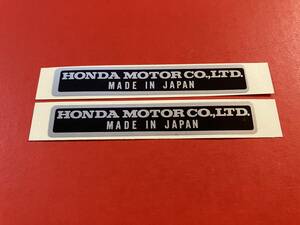 ★☆HONDA純正ステッカー2枚セット☆★4LモンキーZ50AZ50ZK1早矢仕DAX70ヘッドカブエンジンデカールシャリーCR110CB750K0C50C100SS50C50C90