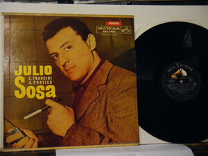 ▲LP JULIO SOSA フリオ・ソーサ / E. FRANCINI - A. PONTIER / CANTA JULIO SOSA 輸入盤 タンゴ・アルゼンチン◇r2721