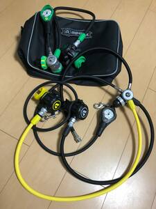 Apeks XL4 Travel / Stage 3 set / 1st & 2st / 純酸素 / レギュレーター / オクトパス / ナイトロックス / 減圧ダイビング / 新品