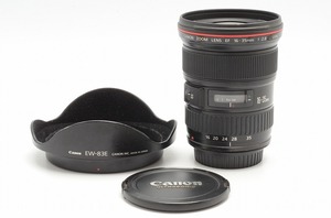 Canon EF 16-35mm F2.8 L USM 大口径広角ズームレンズ キャノン◆美品◆フード・前後キャップ付属◆KT0024