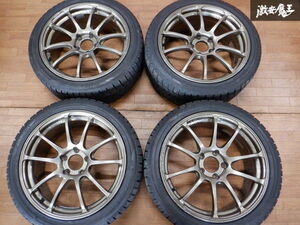 ヨコハマ ADVAN アドバン RZ-F RZ 鍛造 ホイール 18インチ 8.5J +51 PCD114.3 5穴 4本 245/40R18 FD2 シビック タイプR ★ 棚1G22