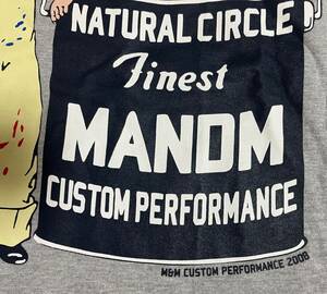 ★　m&m　CUSTOM PERFORMANCE ★ ロゴ ペンキ缶 Tシャツ 初期 山形 NATURAL CIRCLE 2008 限定 USED エム&エム エムアンドエム 木村拓哉