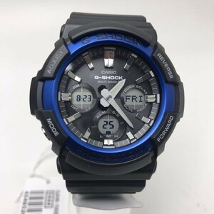 【カシオ】 ジーショック 新品 腕時計 G 電波ソーラー GAW-100B-1A2JF ブラック 男性 CASIO メンズ 未使用品