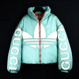 新品 adidas x Gucci パデッド ナイロン ボンバージャケット