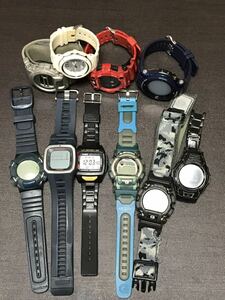 1円〜激安スタート CASIO G-SHOCK PRO TREK Baby-G SWATCH RIP CURL メンズ腕時計 状態未確認 完全未確認 まとめセット