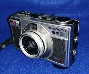 ○○　RICOH HI-COLOR 35S　リコー ハーフカメラ　35ミリ　F2.8　難あり品　P54　
