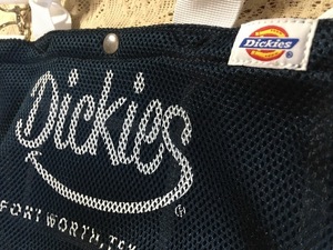 未使用 美品 ディッキーズ Dickies メッシュ ショルダーバッグ 全面クッション素材 温泉や骨董市などにも便利