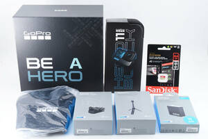 ■未使用品■ゴープロGoProHERO11アウトドア万能セット【SDカード（64GB）+ショーティーミニ延長ポール+クリップマウントなど付属】#509024