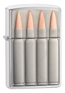 Zippo ジッポライター Bullets Emblem 29821 メール便可