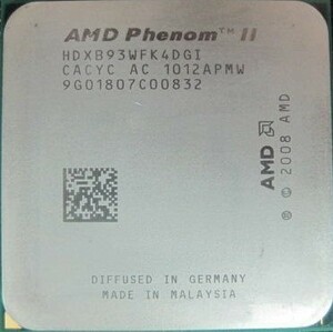 AMD Phenom II X4 B93 2.8GHz 4x 512KB 6MB 2GHz 95W AM3 HDXB93WFK4DGI
