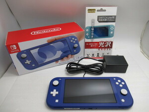 Nintendo Switch Lite 任天堂 スイッチ ライト 本体 ブルー ※2024年4月8日購入品 ポータブルゲーム機 動作確認済 USED