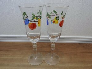 ★☆【送料無料】 PARAD GLASS HAND MADE HUNGARY シャンパングラス　ワイン　2客 ペアグラス☆★