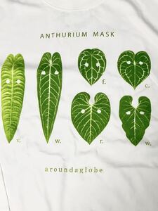 特価アンスリウム　長袖Tシャツ　Mサイズ aroundaglobe ワロクアーナム　ベイチー　レガレ　フォルゲッティ　ワロクアナム　植物