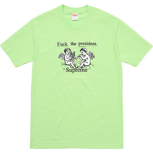 希少★新品本物【L.t.GREEN★L】★FTP Tee エフティーピー 天使ロゴ 正規店購入 シュプリーム 限定品 レア 入手困難 Supreme 2017S/S