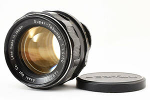 【希少レア】 8枚玉 ペンタックス PENTAX Super-Takumar 50mm f1.4 M42マウント MF 一眼カメラレンズ 動作確認済み #1603
