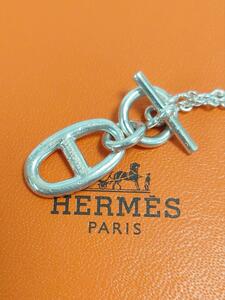 HERMES エルメス シェーヌダンクル アミュレット ネックレス