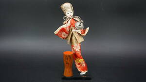ひえつき人形 日本人形 郷土玩具 民芸品 置物 飾物