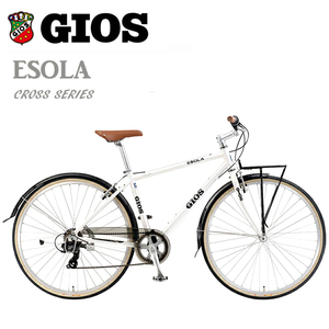 GIOS ESOLA ジオス クロスバイク ジオス イソラ ホワイト クロスバイク