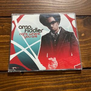 レア盤! Amp Fiddler / Right Where You Are (Maxi-Single)