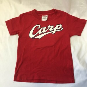 美品 広島東洋カープ Tシャツ サイズ110 子供 野球 YY0432-17