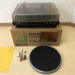 LA015443(051)-326/OY3000【名古屋】SONY ソニー STEREO TURNTABLE SYSTEM PS-X6 ターンテーブル