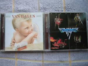 CD　ヴァンヘイレンリマスター盤2枚まとめて　ファーストアルバム＋1984　輸入盤・中古品　VANHALEN