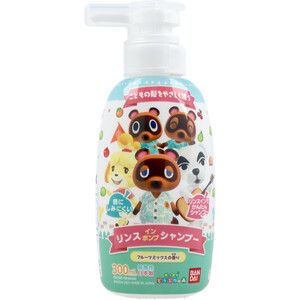 まとめ得 あつまれ どうぶつの森 リンスインポンプシャンプー 300mL x [6個] /k