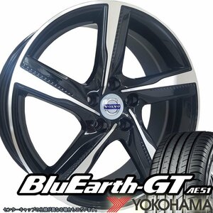 VOLVO ボルボ V70 S80 18インチ タイヤホイールセット ヨコハマ ブルーアース AE51 245/40R18