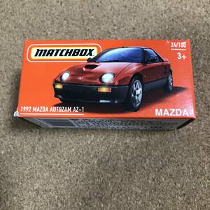 （05-）1992 MAZDA AUTOZAM AZ-1, レッド, 紙箱パッケージ入り品【マッチボックス】