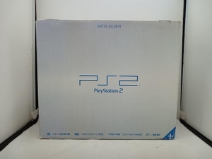 「1円スタート」PlayStation 2 ゲーム機本体 SCPH-50000 TSS ステインシルバー STEIN SILVER
