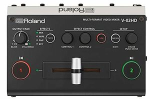 【中古】 Roland V-02HD スケーラー内蔵 2CH ビデオスイッチャー