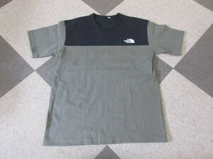 THE NORTH FACE S/S Nuptse Tee Lサイズ オリーブグリーン ヌプシ 緑 Tシャツ ノースフェイス アウトドア 半袖 メンズ NT32022R 