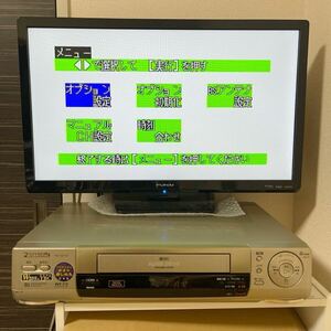 再生OK メンテ済 Panasonic パナソニック NV-SB707 S-VHSビデオデッキ 