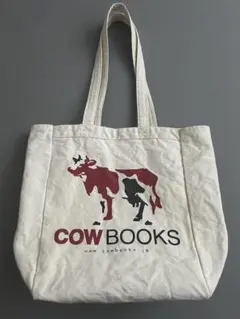 初期cowbook カウブックス　ヘビーキャンバス　トートバッグ