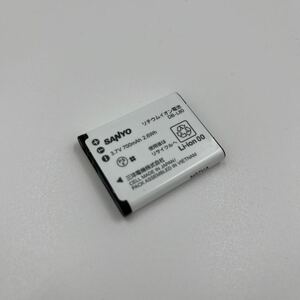【中古品】サンヨー　SANYO リチウムイオンバッテリー バッテリーパック DB-L80 ＃1108