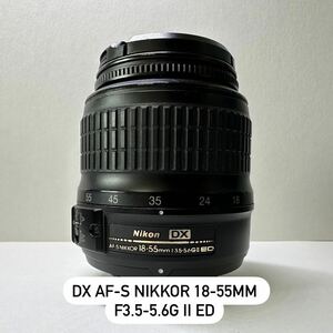 DX AF-S Nikkor 18-55mm f/3.5-5.6G II ED