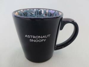 1401イ◆SNOOPY　スヌーピー　マグカップ　FIRST BEAGLE ON THA MOON◆ 