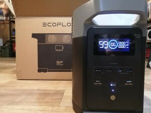 EcoFlow DELTA2 軽量 ポータブル電源