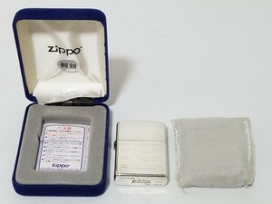 ZIPPO ジッポー STERLING スターリングシルバー 2005 ジッポ歴代社長 サイン刻印