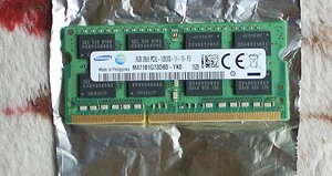SAMSUNG製 DDR3 PC3L 12800S 204Pin 8G 低電圧対応 1枚
