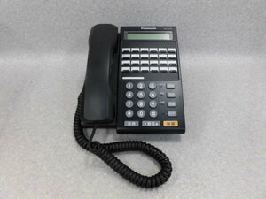 kk カ2137) ・保証有 パナソニック La Relier VB-F411NA-K 数字表示付電話機(黒) 同梱可