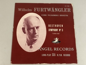 LP ベートーヴェン 交響曲第3番 フルトヴェングラー HA1006 洗浄済