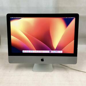 K5103072 Apple iMac A2116 21.5インチ 1点(Intel Core i3-8100/メモリ 16GB/HDD 1TB)【通電OK、AC欠品】1.16