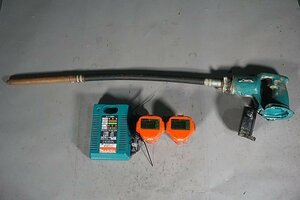 ◎ makita マキタ 12V 充電式コンクリートバイブレータ 充電器 バッテリー２個付き DC1209 バッテリ1222 ※動作確認済み VR250D