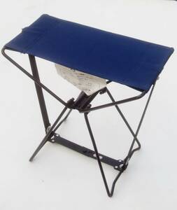 送料185円 １回使用の美品 超コンパクト フォールディングチェア 折り畳み椅子