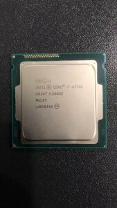 CPU インテル Intel Core I7-4770K プロセッサー 中古 動作未確認 ジャンク品 - A378